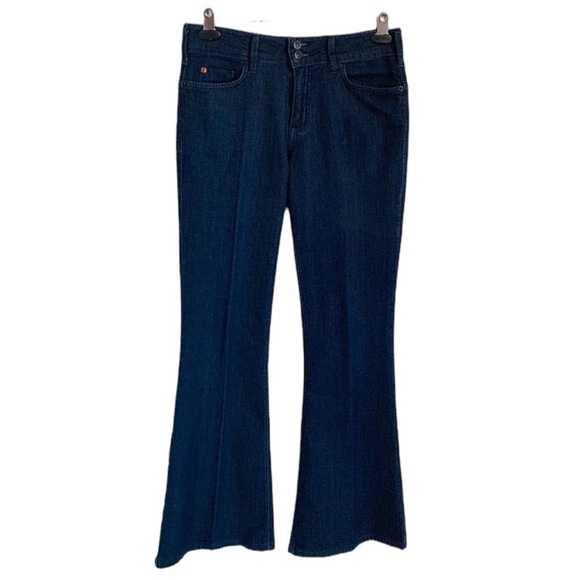 Hudson Dark Rince Trouser/Wide Leg Jeans - Picture 2 of 13